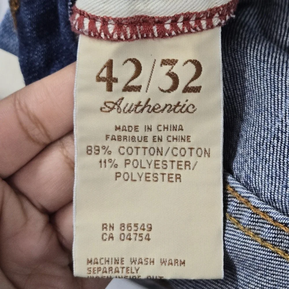 Tommy Bahama Men Jeans 42X32 Blue Denim 29